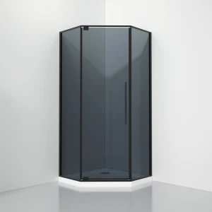 Душевой уголок Black & White Stellar Wind S815 BG-900 90х90